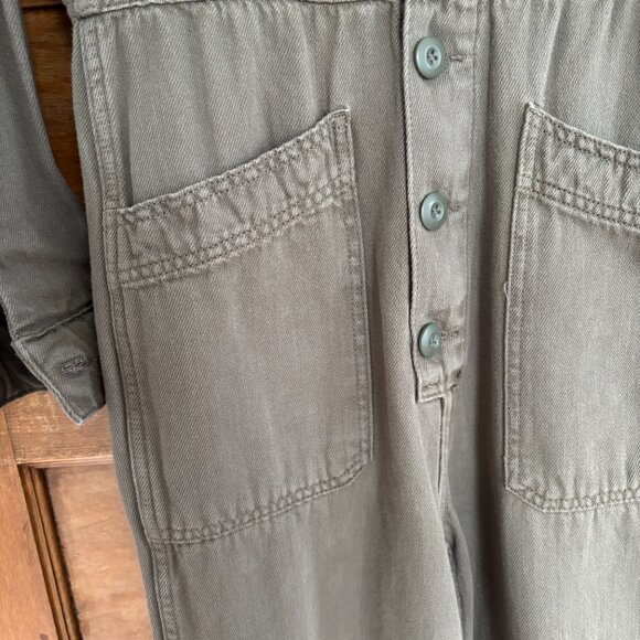 Free People Olive Jumpsuit - Picture 7 of 11